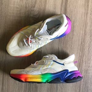 Adidas Ozweego pride running shoes